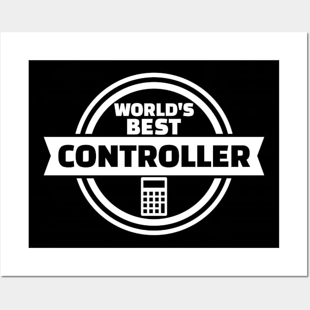 World's best Controller Wall Art by Designzz